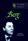 The Cambridge Companion to Berg cover