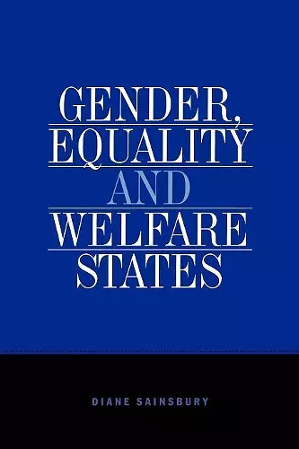 Gender, Equality and Welfare States cover