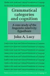 Grammatical Categories and Cognition cover