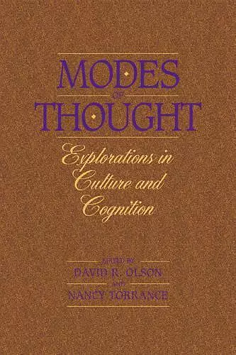 Modes of Thought cover