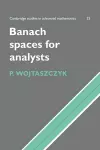 Banach Spaces for Analysts cover