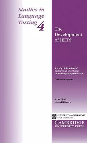 The Development of IELTS cover