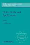 Finite Fields and Applications cover