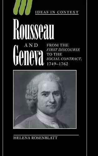 Rousseau and Geneva cover