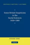 Some British Empiricists in the Social Sciences, 1650–1900 cover