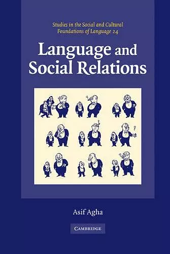 Language and Social Relations cover