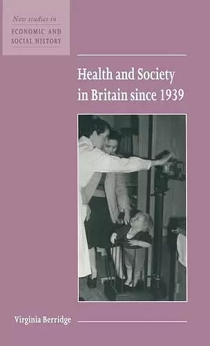 Health and Society in Britain since 1939 cover