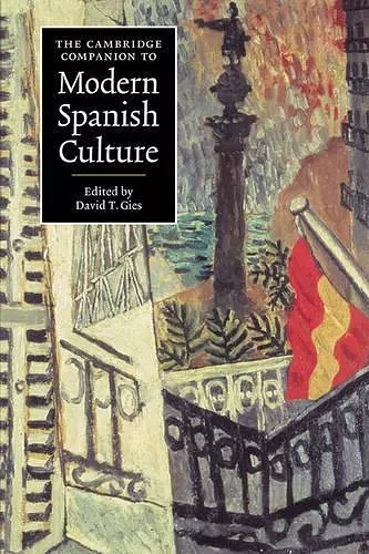 The Cambridge Companion to Modern Spanish Culture cover