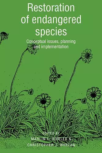 Restoration of Endangered Species cover