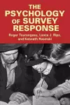 The Psychology of Survey Response cover
