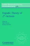 Ergodic Theory and Zd Actions cover