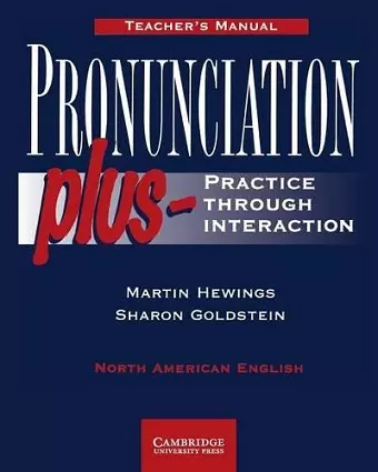 Pronunciation Plus Teacher's manual cover