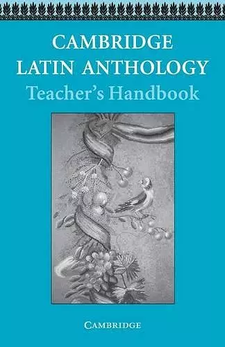 Cambridge Latin Anthology Teacher's handbook cover