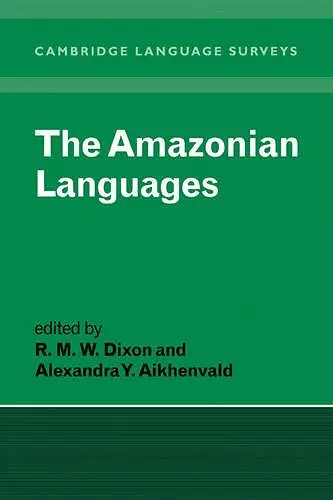 The Amazonian Languages cover