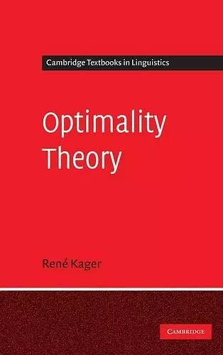 Optimality Theory cover