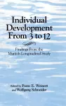 Individual Development from 3 to 12 cover