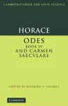 Horace: Odes IV and Carmen Saeculare cover