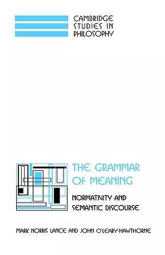 The Grammar of Meaning cover