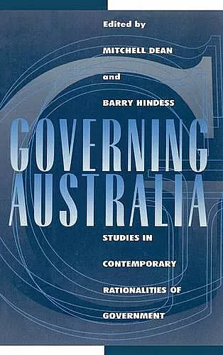 Governing Australia cover