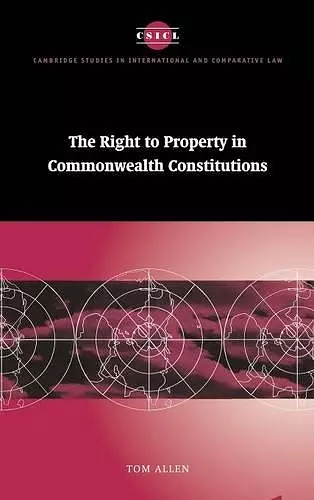 The Right to Property in Commonwealth Constitutions cover