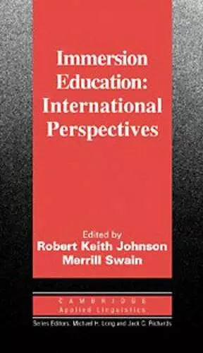 Immersion Education cover