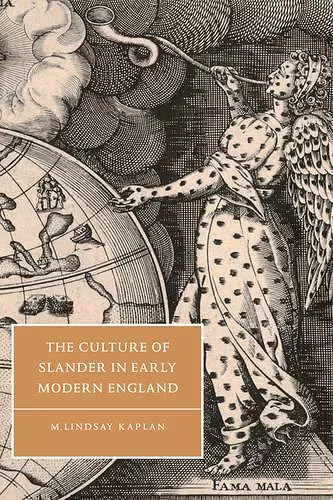 The Culture of Slander in Early Modern England cover
