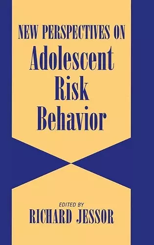 New Perspectives on Adolescent Risk Behavior cover