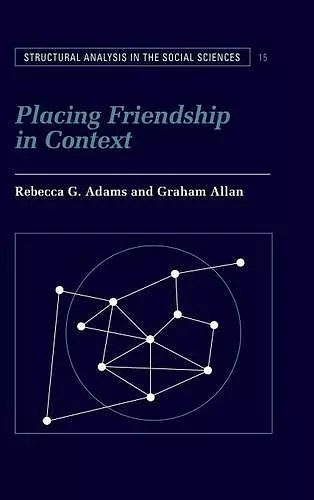 Placing Friendship in Context cover