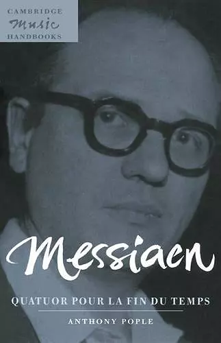 Messiaen: Quatuor pour la fin du temps cover