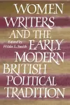 Women Writers and the Early Modern British Political Tradition cover