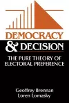 Democracy and Decision cover