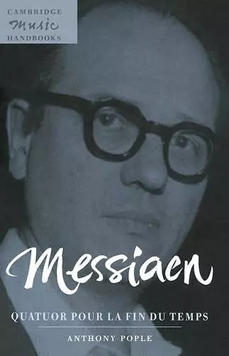 Messiaen: Quatuor pour la fin du temps cover