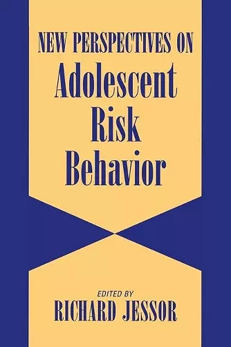 New Perspectives on Adolescent Risk Behavior cover