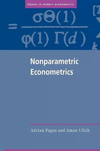 Nonparametric Econometrics cover