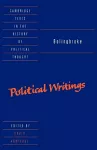 Bolingbroke: Political Writings cover