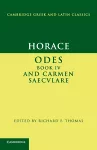 Horace: Odes IV and Carmen Saeculare cover