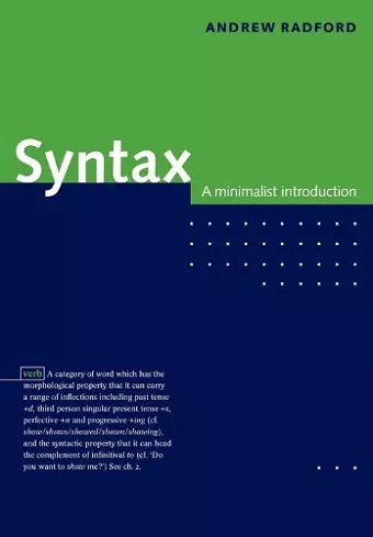 Syntax cover