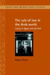 The Rule of Law in the Arab World cover