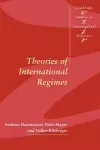 Theories of International Regimes cover