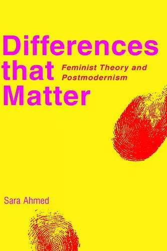 Differences that Matter cover