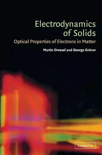 Electrodynamics of Solids cover