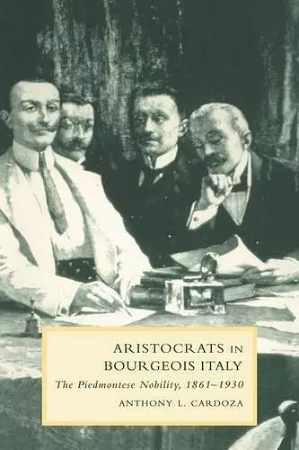 Aristocrats in Bourgeois Italy cover