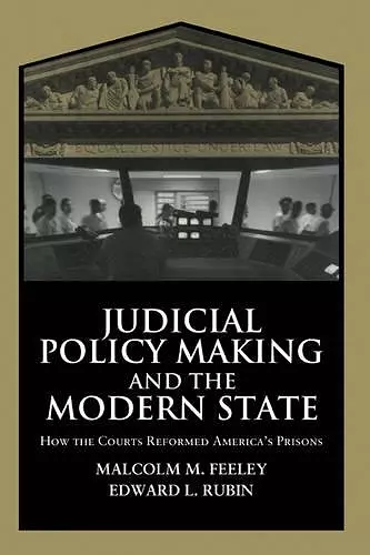 Judicial Policy Making and the Modern State cover