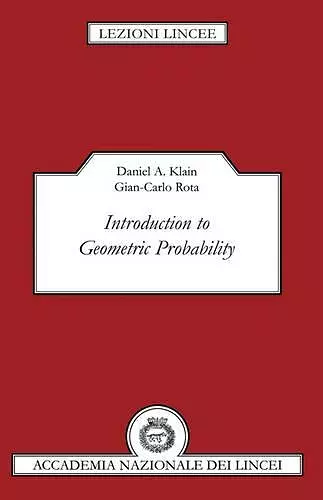 Introduction to Geometric Probability cover