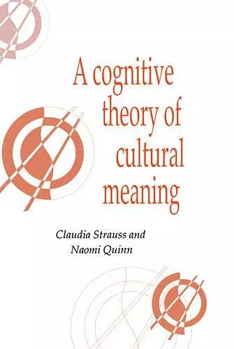 A Cognitive Theory of Cultural Meaning cover