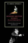 The Cambridge Companion to Modern British Women Playwrights cover