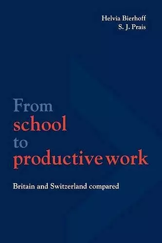 From School to Productive Work cover