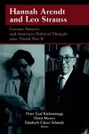 Hannah Arendt and Leo Strauss cover