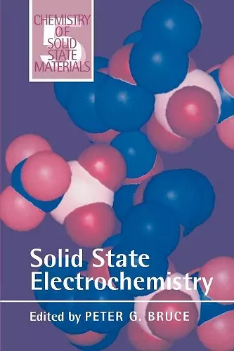 Solid State Electrochemistry cover