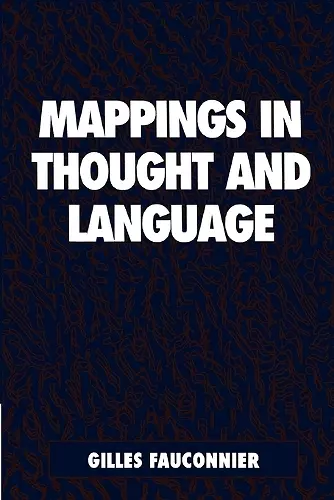 Mappings in Thought and Language cover